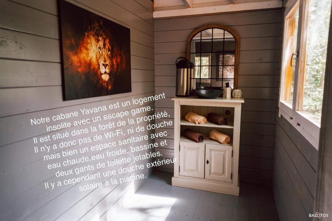 Cabane Insolite Avec Escape Game Saint-Évarzec Exteriér fotografie