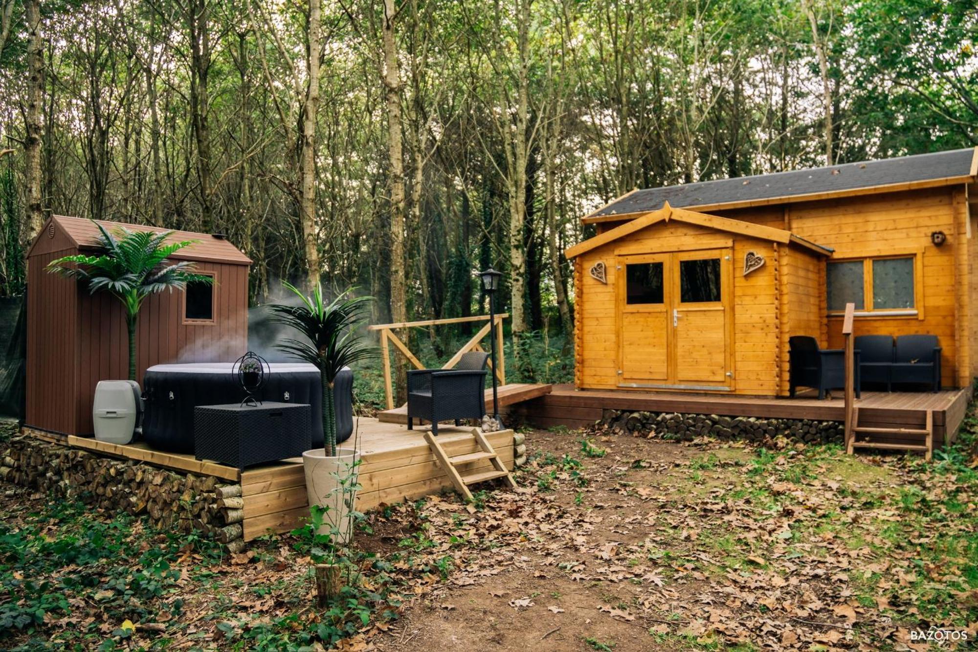 Cabane Insolite Avec Escape Game Saint-Évarzec Exteriér fotografie
