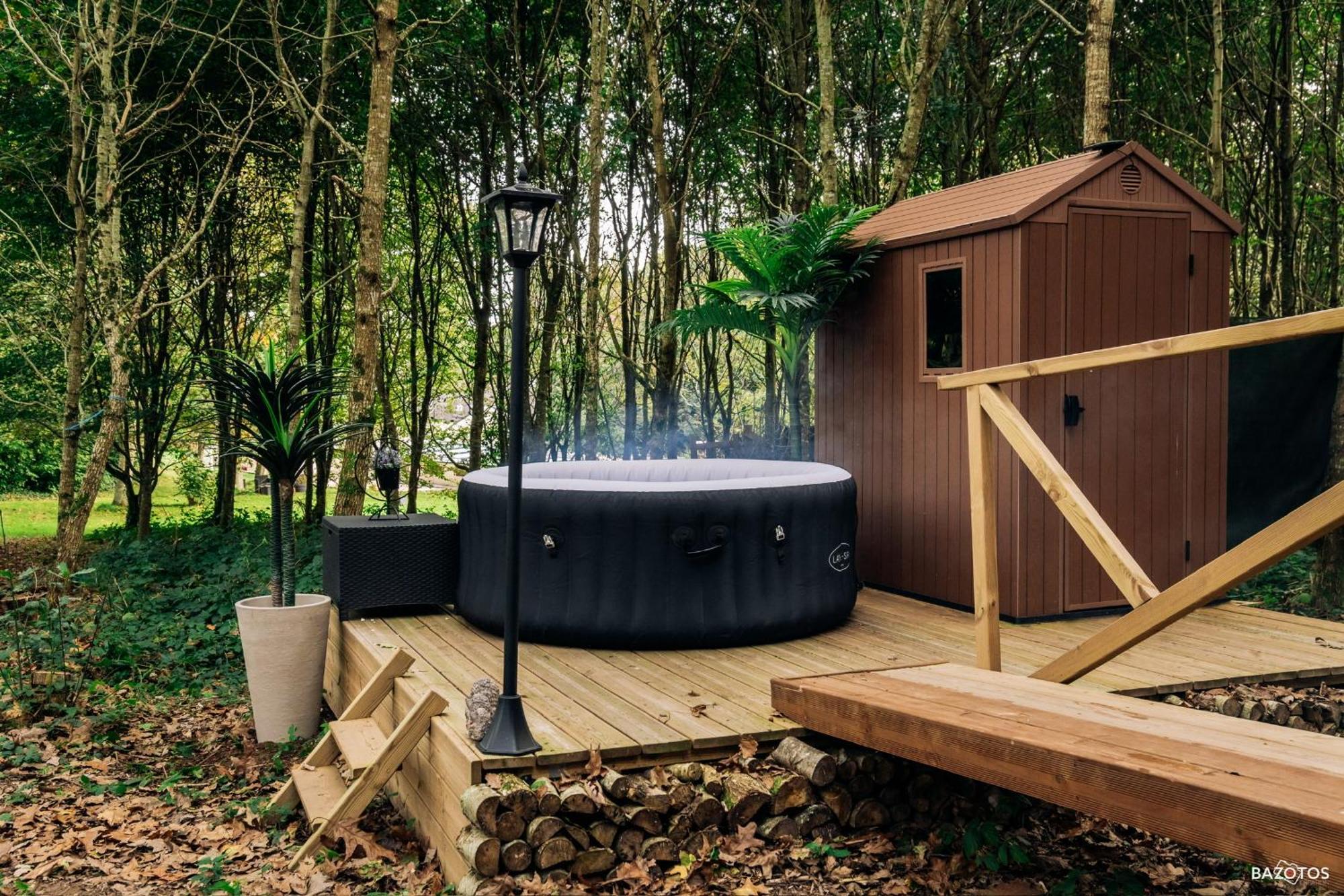 Cabane Insolite Avec Escape Game Saint-Évarzec Exteriér fotografie
