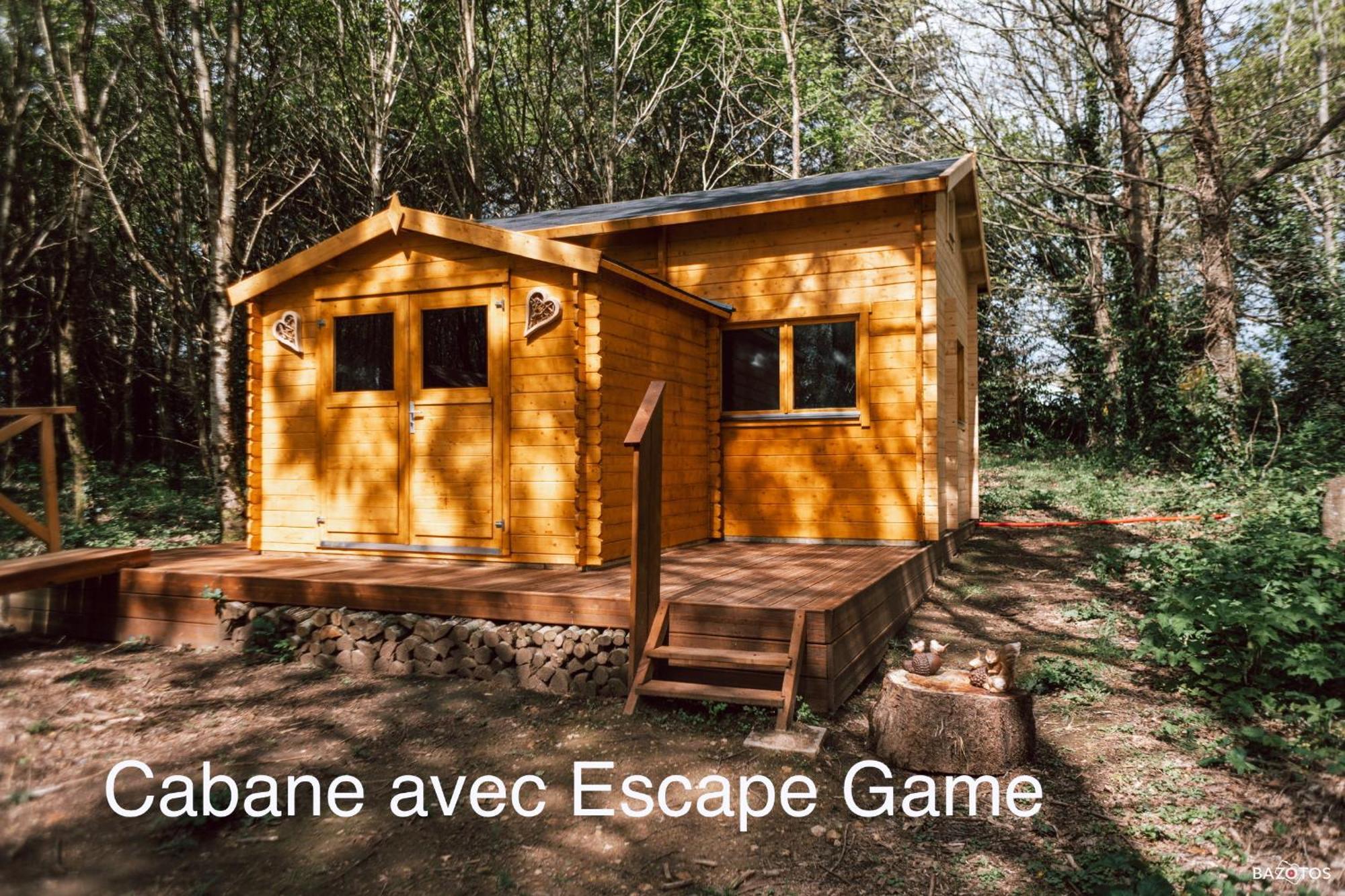 Cabane Insolite Avec Escape Game Saint-Évarzec Exteriér fotografie